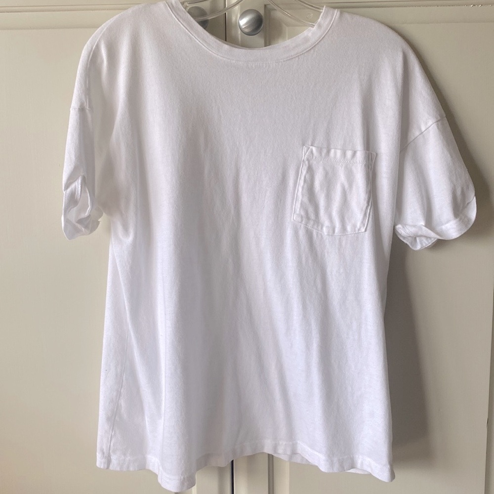 FRAME White T-shirt